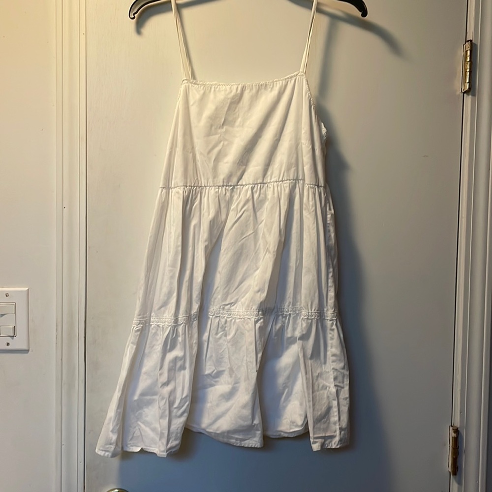 White summer dress